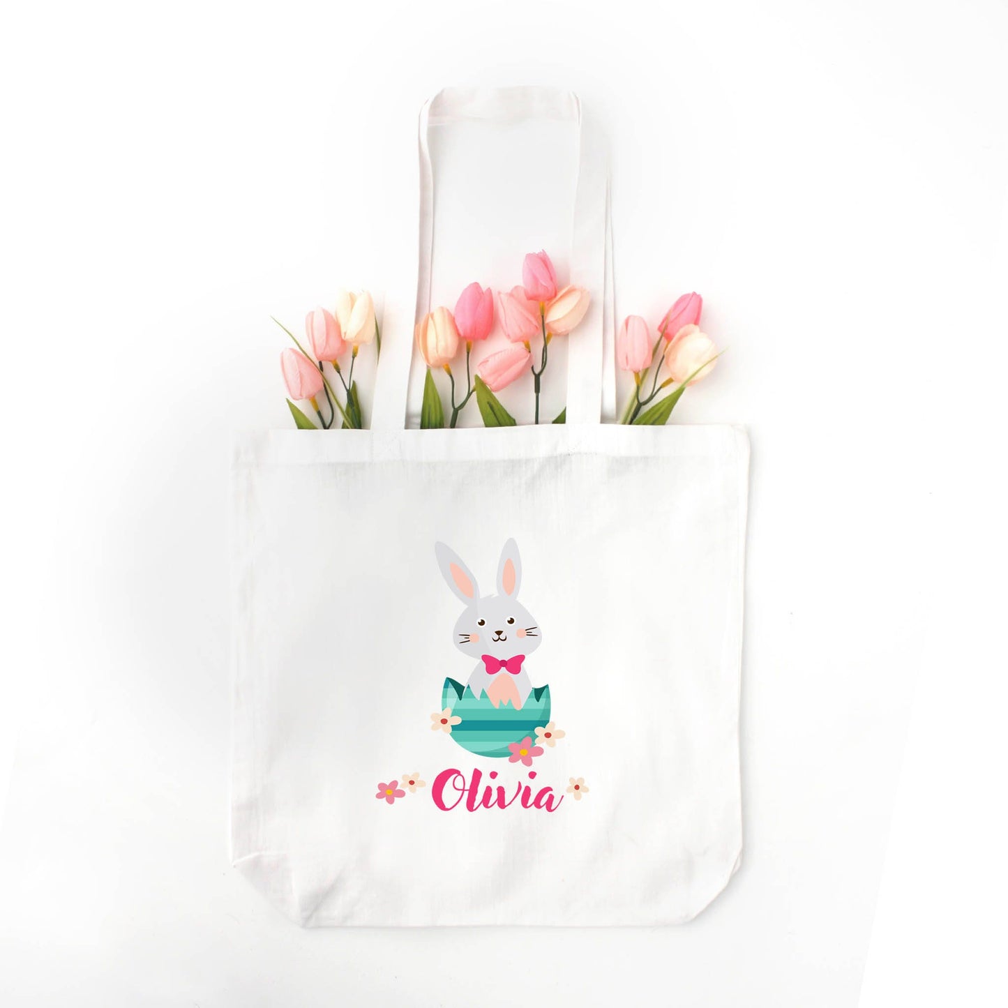 Personalized Easter Name Bag - Girl Easter Gift